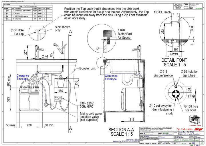 Zip HydroTap G4 B 240 Zip Water